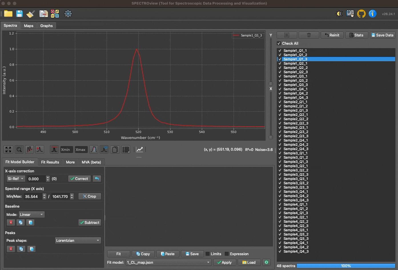 General overview of SPECTROview