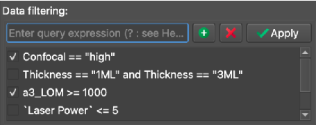 Data Filter