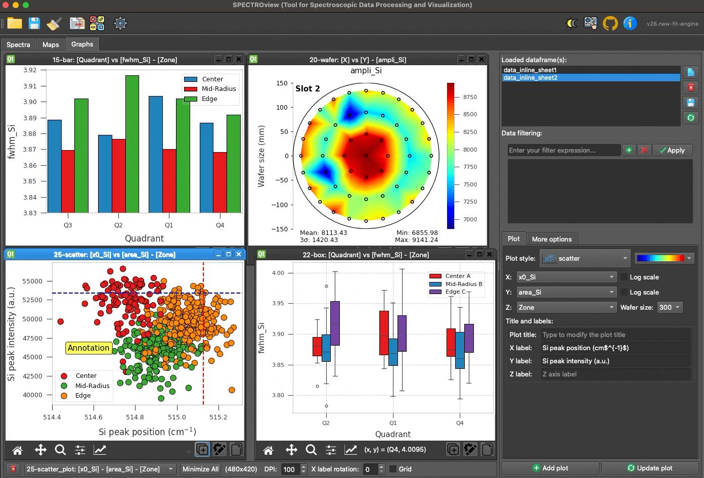 Graphs Workspace UI