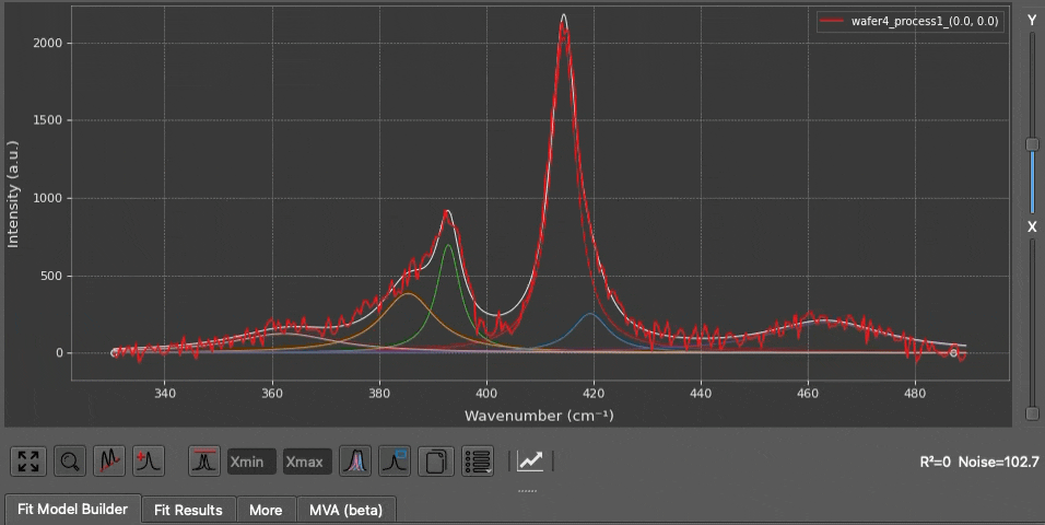 SpectraViewer Interactive Controls